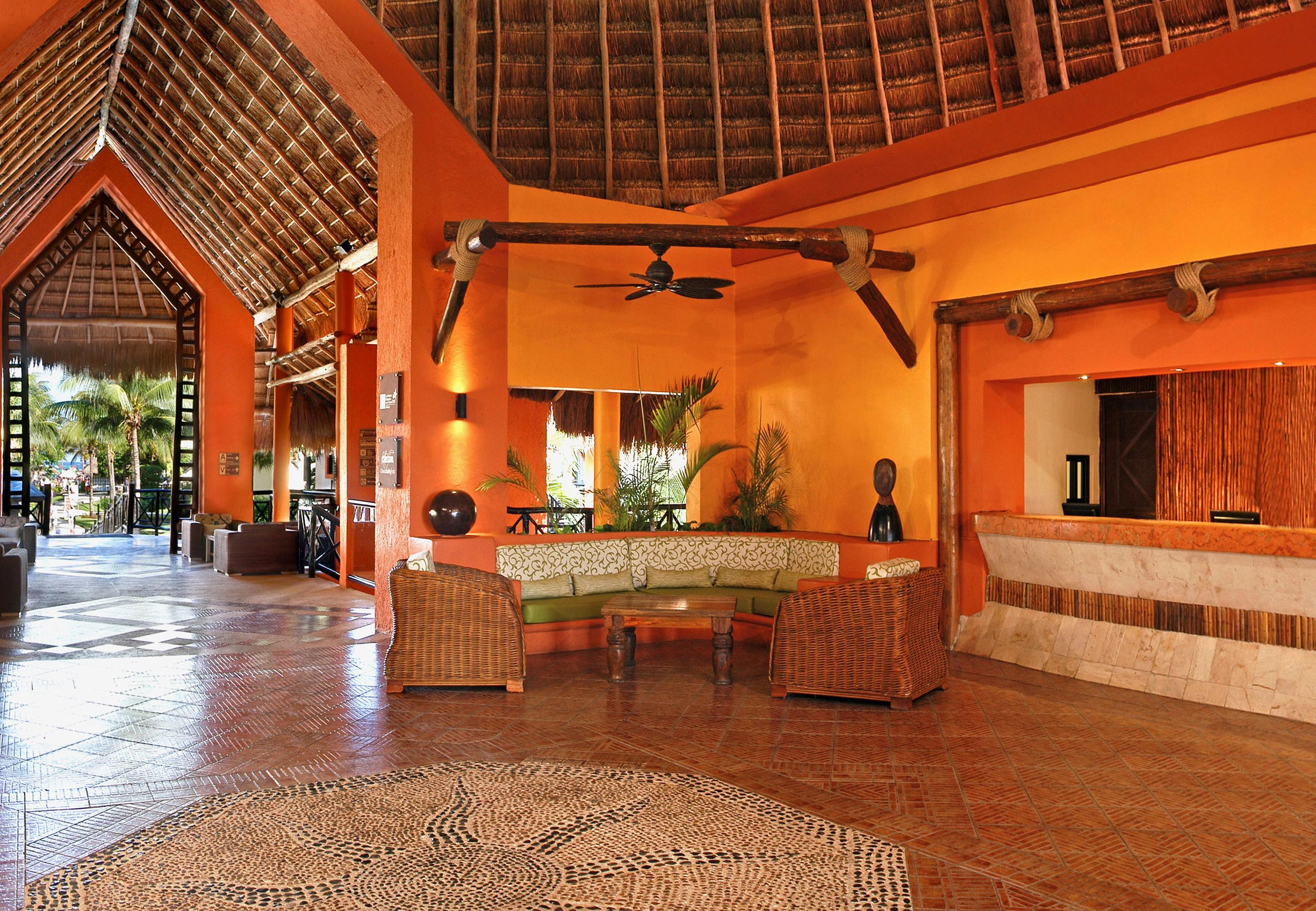 Catalonia Riviera Maya Resort & Spa Puerto Aventuras Exterior photo Lobby at the Hotel Xcaret Mexico