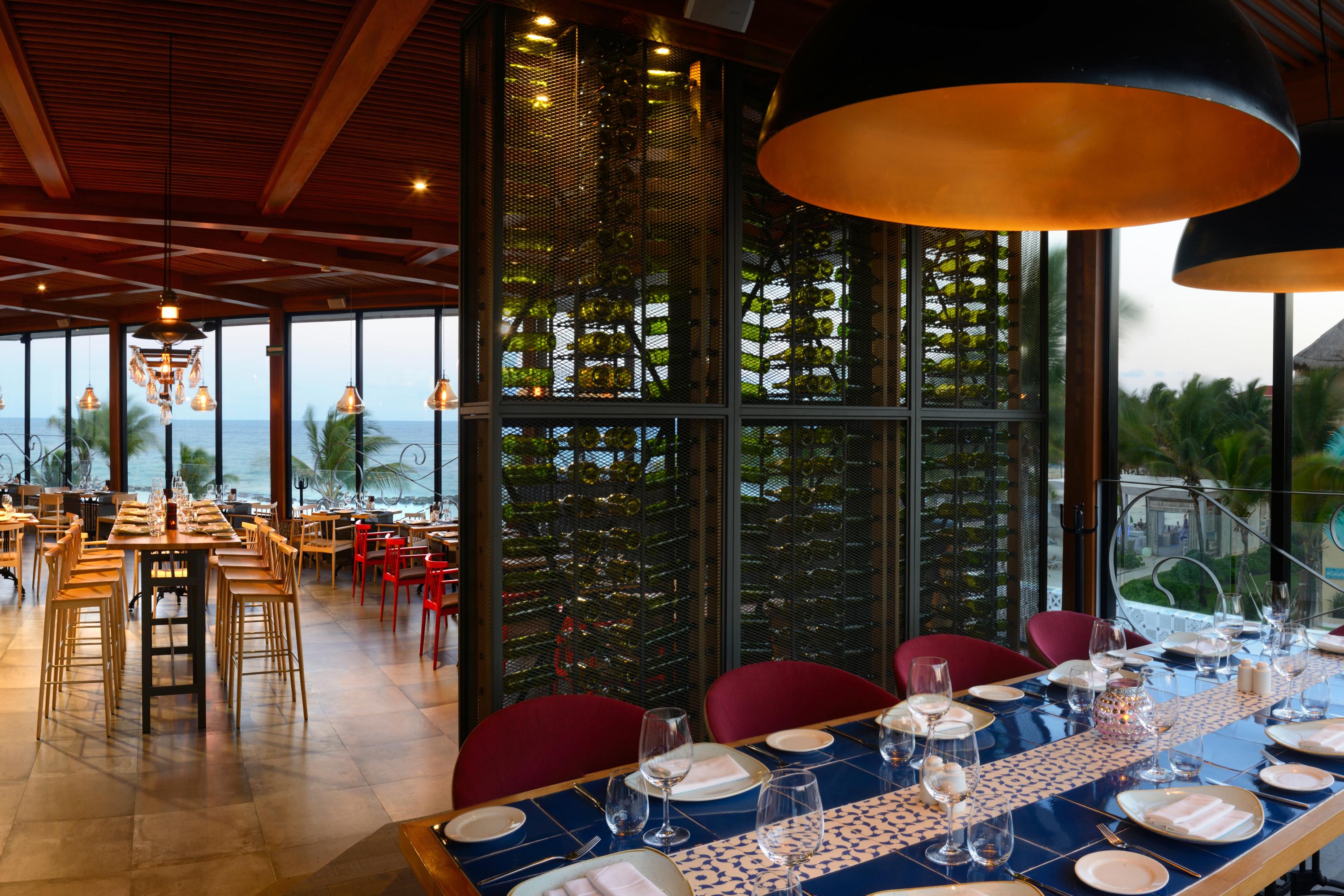 Catalonia Riviera Maya Resort & Spa Puerto Aventuras Exterior photo Restaurant