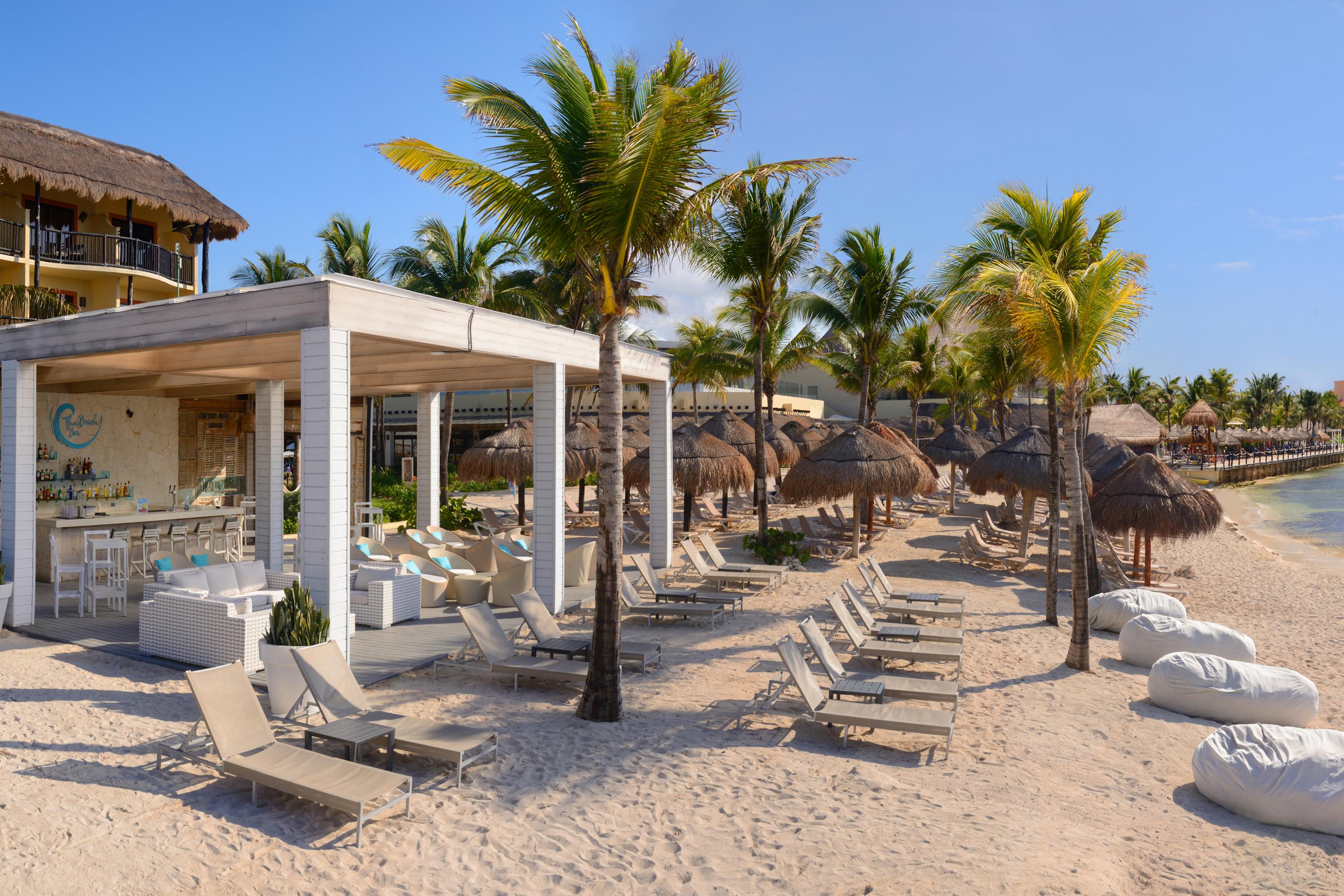 Catalonia Riviera Maya Resort & Spa Puerto Aventuras Exterior photo Beach at the Grand Palladium Hotel